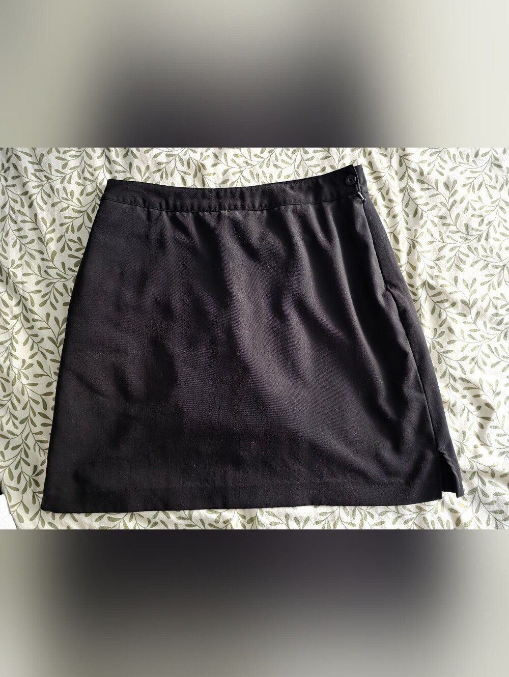 EP Pro Black A-Line Golf Skort